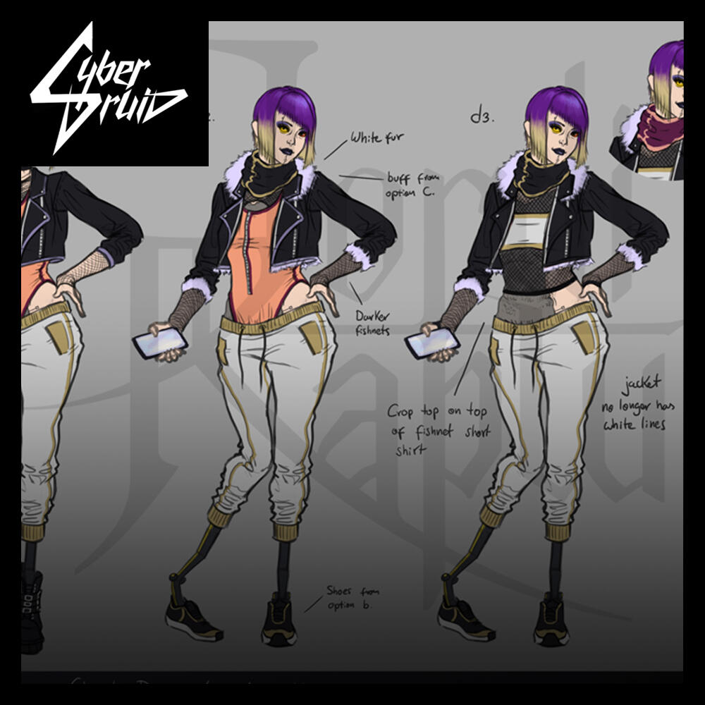 Leah - Character Design