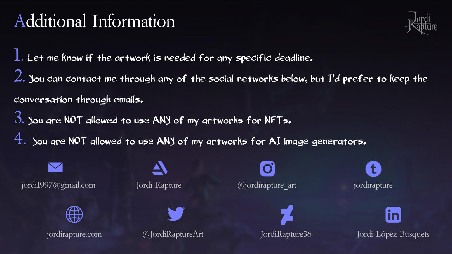 Conditions Conditions