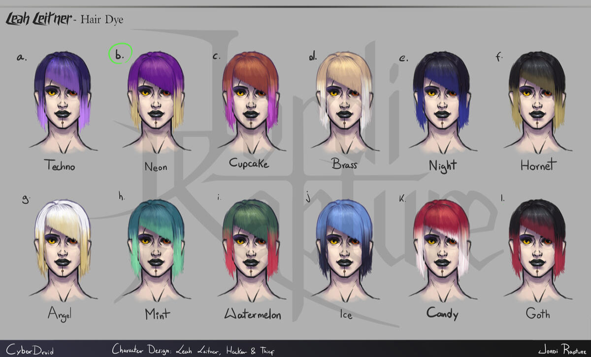 Hair Dye Explorations