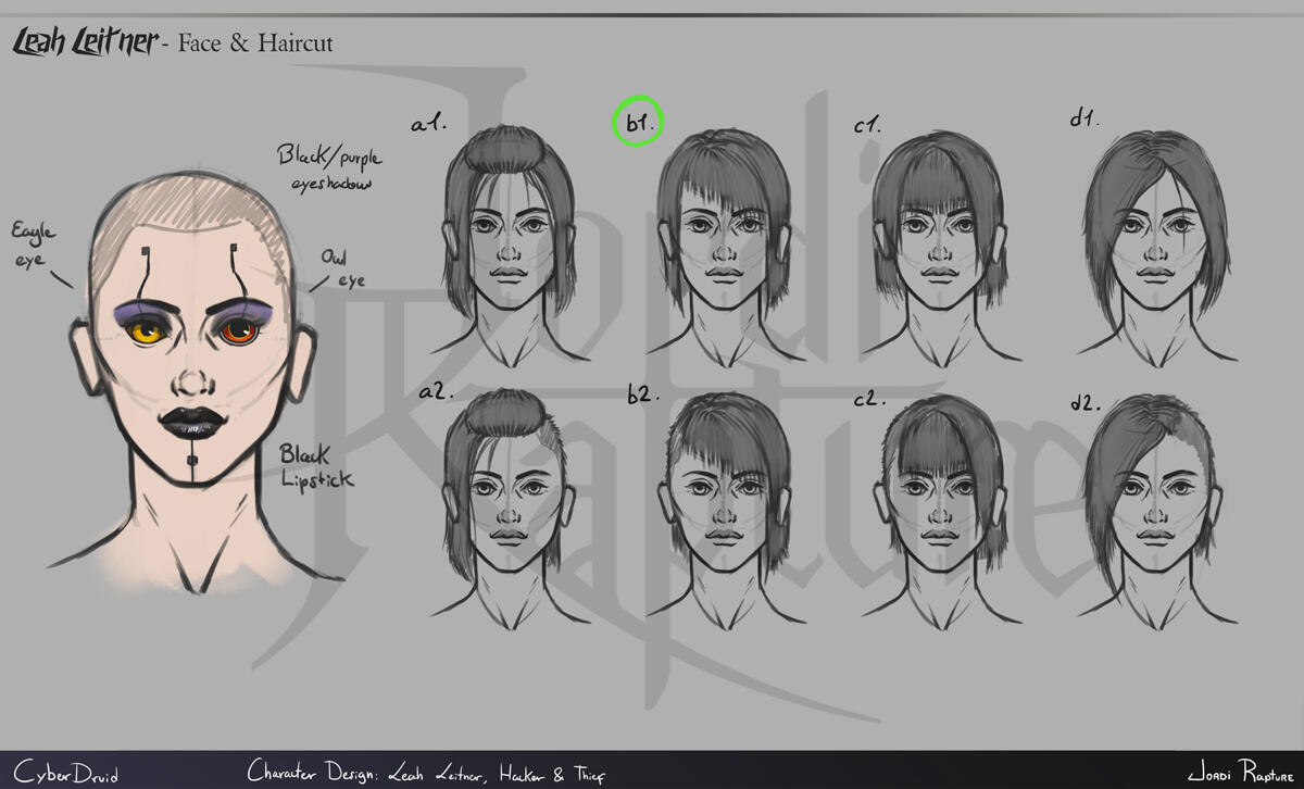 Face & Haircut Explorations